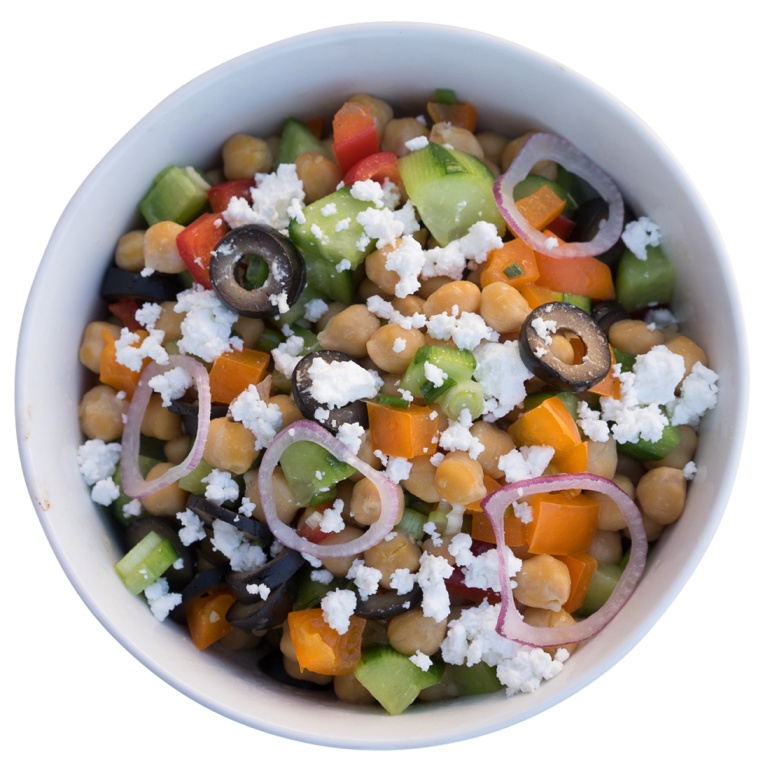 MEDITERRANEAN CHICKPEA SALAD