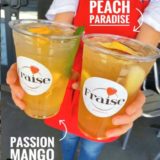 Fraise Cafe's Blended Lemonade Juice Drinks